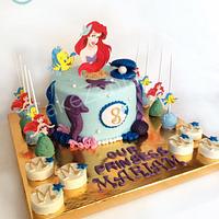 Little mermaid theme by CakeZania