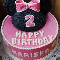 Buttercream Pink Minnie Mouse
