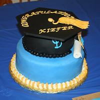 University of Delaware Graduation Cake- His