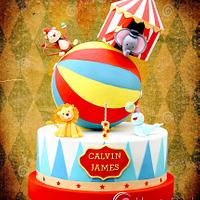 Circus Cake for Calvin