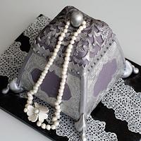 Jewelry Box Cake