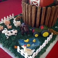 Farmyard cake