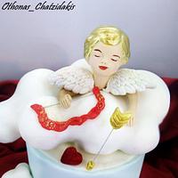 Eros Valentine's Day cake