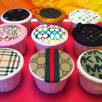 Designer Handbag Cupcakes