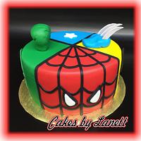 Comic Hero Cake
