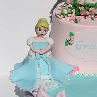 Cinderella cake for my Princess