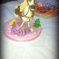 My daughter's birthday - Rapunzel cake