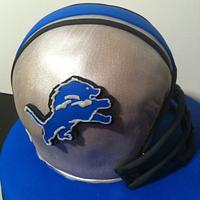 Lions Football Cake