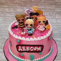 LOL dolls cake LOL dolls cake