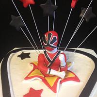 Power Ranger Samurai Cake