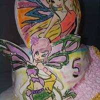 winx club cake