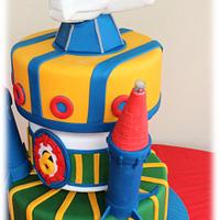 Jeeg robot cake