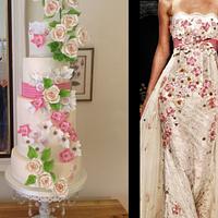 Zuhair Murad Fashion Inspired Cake Collaboration