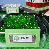 Minecraft TNT Cake & Grass Blocks - Decorated Cake by - CakesDecor