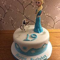 Frozen cake