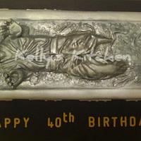 Birthday boy in carbonite