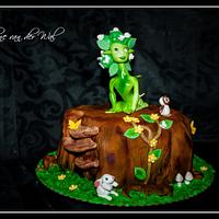 Forest Fairy Cake made with love