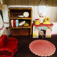 Fantasy World - Cakerbuddies Miniature Doll House Cake Collaboration- Home Sweet Home