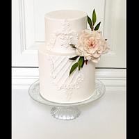 Contemporary Wedding Cake