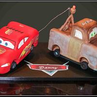 lightning mcqueen tow mater