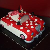Minnie Mouse picnic car