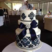 Cheeky Groom Wedding Cake.