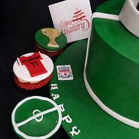 Al-Ahly&Liverpool football cake