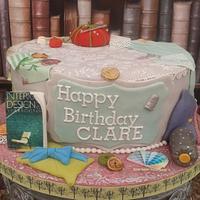 Perfectly Sew - Birthday cake for Clare