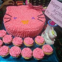 My First Hello Kitty Cake