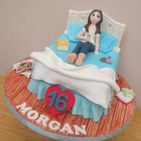 Teenage Bed Cake
