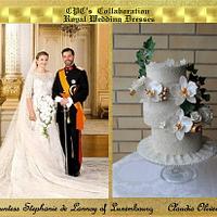CPC-Royal-Wedding -Dresses-collaboration Princess Stephanie de Lanoy of Luxembourg 