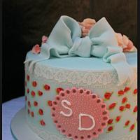 Sweet Little Anniversary Cake