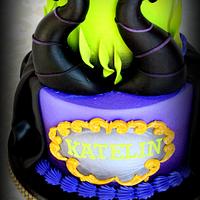Maleficent Cake