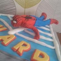 Spiderman skyscrapers 30th Cake 