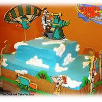 Phineas & Ferb cake