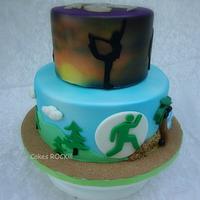 Triathlete/Yoga Cake