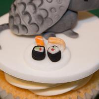 Armadillo Cupcakes
