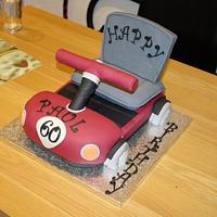 Mobility scooter cake