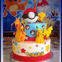 Pokemon cake - Cake by Alberto and Gigi's cakes - CakesDecor