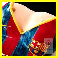 FC Barcelona boobs cake