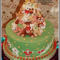 Teddy Bear Christmas Tree