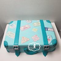 Luggage cake Luggage cake