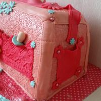 Babyshower Bag Cake