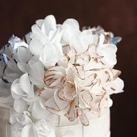 HAND WOVEN WEDDING CAKE