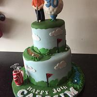 Golf cake 