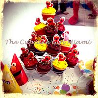 Elmo themed Bday party /Candy station