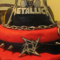 metallica cake