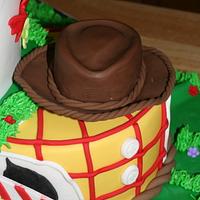 Toy Story 3 Themed Birthday Cake