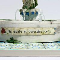 'My Heart Aches for You' - Spanish Garden Cake