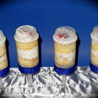 Tres Leches Cake Push Pops